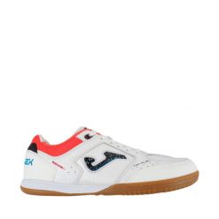 Buty męskie piłkarskie Joma Top Flex Foot Shape 2502 Indoor FOTOPW2502IN. Białe buty fitness męskie Joma, na fitness i siłownię. Za 278.99 zł.