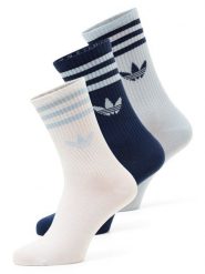 Adidas Originals Skarpety w zestawie po 3 sztuki Mężczyźni niebieski|biały, L. Białe skarpetki męskie adidas Originals, bez wzorów. Za 59.95 zł.