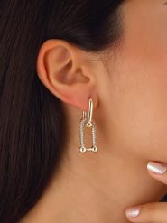 Luja Bijoux Pozłacane kolczyki z cyrkoniami rozmiar: onesize. Żółte kolczyki damskie Luja Bijoux, z cyrkonią, pozłacane. Za 96.83 zł.
