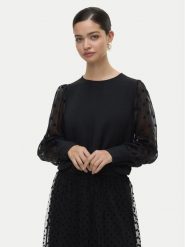 Vero Moda Bluzka Alva 10337474 Czarny Regular Fit. Czarne bluzki damskie Vero Moda, l, bez wzorów, z syntetyku, bez ramiączek. Za 159.99 zł.