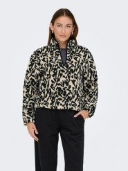 ONLY Bluza polarowa w kolorze beżowym rozmiar: L. Brązowe bluzy bez kaptura damskie Only, l, z polaru. Za 144.95 zł.