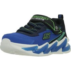 Buty SKECHERS SKECHERS LIGHT-SURGE Niebieski. Niebieskie buty fitness męskie Skechers, z tkaniny, bez zapięcia, na fitness i siłownię. Za 210.99 zł.