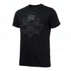 T-shirt męski Koszulka czarna bawełniana DBX Bushido. Czarne t-shirty sportowe męskie DBX BUSHIDO, l, z bawełny, bez ramiączek, na fitness i siłownię. Za 89.90 zł.
