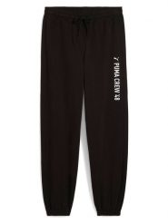 Puma Spodnie dresowe w kolorze czarnym rozmiar: L. Czarne spodnie dresowe męskie Puma, bez wzorów, z dresówki. Za 174.43 zł.