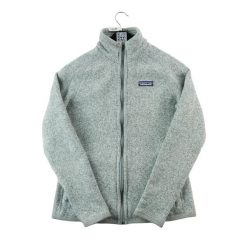 Second life - Kurtka polarowa damska Better Sweater Patagonia - Jak nowy. Szare kurtki damskie Patagonia, l, bez wzorów, z materiału, bez kaptura. Za 191.66 zł.