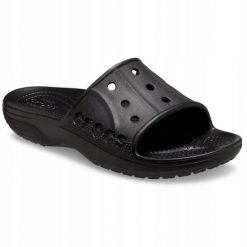 Klapki Dla Dorosłych Crocs Baya II Slide. Czarne klapki i japonki męskie Crocs, z materiału. Za 99.99 zł.