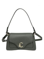 COCCINELLE Skórzana torebka w kolorze ciemnozielonym - 28 x 14 x 11 cm rozmiar: onesize. Zielone torebki klasyczne damskie Coccinelle, bez wzorów, z materiału, bez dodatków. Za 1,068.61 zł.