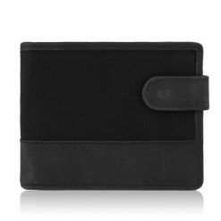 Portfel skórzany męski RFID czarny Paolo Peruzzi T-03. Czarne portfele męskie Paolo Peruzzi, bez wzorów, z bawełny. Za 49.99 zł.