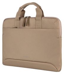 Torba Tucano Smilza Super Slim Bag MacBook Pro 14” / Air 15” / Pro 13'' /Air / Notebook 14” / 13” beżowy. Brązowe torby na laptopa damskie Tucano, bez wzorów, z materiału. Za 109.90 zł.
