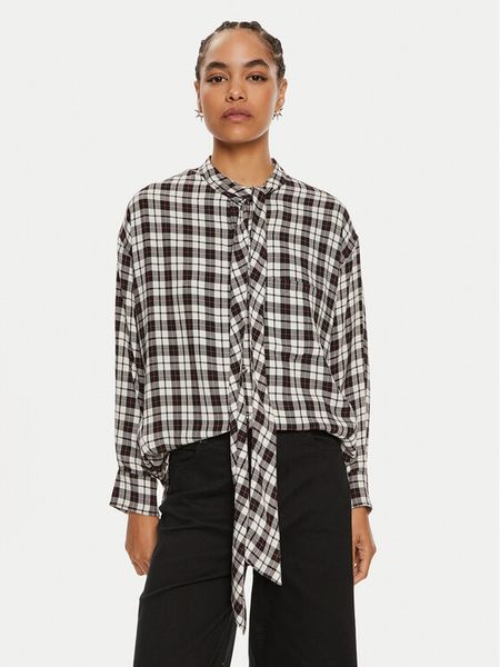 Pinko Koszula Corale 103899 A21N Kolorowy Relaxed Fit. Koszule damskie Pinko, s, bez wzorów, z wiskozy, bez kołnierzyka, bez ramiączek. Za 549.99 zł.