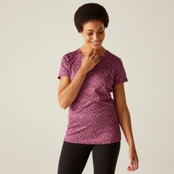 Koszulka sportowa damska Fingal Edition szybkoschnąca. Brązowe topy sportowe damskie Dare 2b, bez wzorów, bez ramiączek. W wyprzedaży za 84.10 zł.