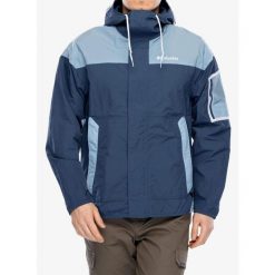 Kurtka przeciwwiatrowa męska Columbia Challenger II Windbreaker. Niebieskie kurtki męskie Columbia, m, bez wzorów, z softshellu, sportowe, bez kaptura. Za 245.99 zł.