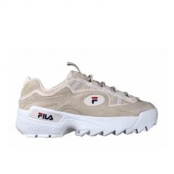 Buty do chodzenia damskie Fila Dformation S Wmn. Białe buty sportowe na co dzień damskie Fila, bez wzorów, z materiału, trekkingowe. Za 279.00 zł.