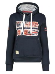 Geographical Norway Bluza "Gpepe2" w kolorze granatowym rozmiar: S. Niebieskie bluzy z kapturem damskie Geographical Norway, s. Za 83.42 zł.