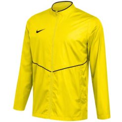 Kurtka męska Nike Park 26 Rain. Żółte kurtki męskie Nike, m, bez wzorów, z materiału, klasyczne, bez kaptura. Za 141.99 zł.