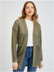 Orsay Kardigan w kolorze khaki rozmiar: M. Brązowe kardigany damskie ORSAY, m, bez wzorów, z bawełny. Za 79.03 zł.