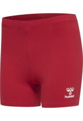 Szorty damskie Hummel hmlhmlCORE volley hipster. Czerwone szorty damskie HUMMEL, bez wzorów, z bawełny, klasyczne, z standardowym stanem. Za 107.00 zł.