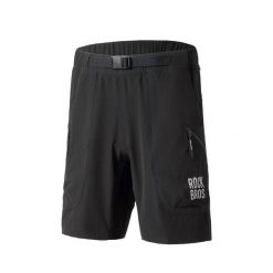 Lekkie, przewiewne spodenki sportowe z paskiem w pasie ROCKBROS. Czarne szorty sportowe męskie ROCKBROS, s, z elastanu, na fitness i siłownię. Za 226.36 zł.