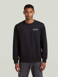 G-Star Bluza w kolorze czarnym rozmiar: M. Czarne bluzy bez kaptura męskie G-Star, m. Za 250.35 zł.