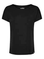 ROCK EXPERIENCE Koszulka funkcyjna "Echo Wall" w kolorze czarnym rozmiar: M. Czarne topy sportowe damskie ROCK EXPERIENCE, m, bez wzorów, z materiału, bez ramiączek. Za 104.99 zł.