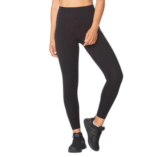 Legginsy kompresyjne wysokiej talii dla kobiet 2XU Form. Czarne legginsy damskie 2XU, s, bez wzorów, z dzianiny. Za 517.50 zł.