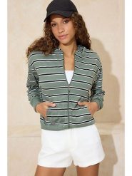 Trendyol Bluza w kolorze zielonym rozmiar: S. Zielone bluzy z kapturem damskie Trendyol, s. Za 97.45 zł.