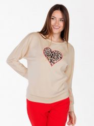 KEY LARGO Bluza "Hunted" w kolorze beżowym rozmiar: L. Brązowe bluzy bez kaptura damskie KEY LARGO, l. Za 83.42 zł.