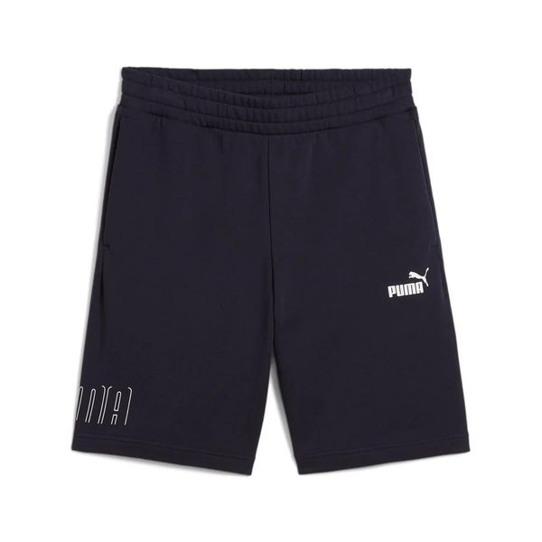 Spodenki męskie Puma SPORT GRAPHIC 9 TR 68462316. Niebieskie szorty męskie Puma, m, z bawełny, na fitness i siłownię. Za 108.31 zł.