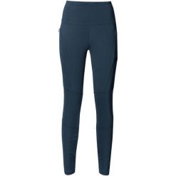 Legginsy damskie VAUDE Scopi II. Niebieskie legginsy damskie Vaude, s, bez wzorów, z elastanu. Za 244.60 zł.