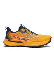 Saucony Buty "Peregrine 15" w kolorze pomarańczowo-granatowym do biegania rozmiar: 46,5. Niebieskie obuwie do biegania damskie Saucony. Za 440.28 zł.