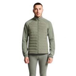 Kurtka puchowa Craft Subz 4. Zielone kurtki męskie Craft, na zimę, m, bez wzorów, z puchu, bez kaptura. Za 536.00 zł.
