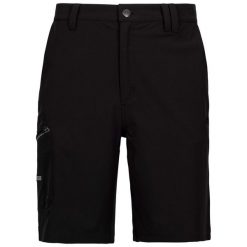 Męskie Spodenki Upwell TP75 Casual Shorts. Czarne szorty męskie Trespass, bez kołnierzyka. Za 187.99 zł.