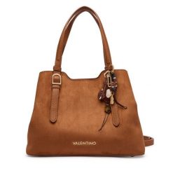 Torebka Valentino. Brązowe torebki klasyczne damskie Valentino, bez wzorów, bez dodatków. Za 749.99 zł.