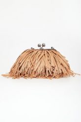 Torebka z frędzlami Quiete WEEKEND MAX MARA. Torebki klasyczne damskie Weekend Max Mara, bez wzorów, bez dodatków. Za 1,579.00 zł.