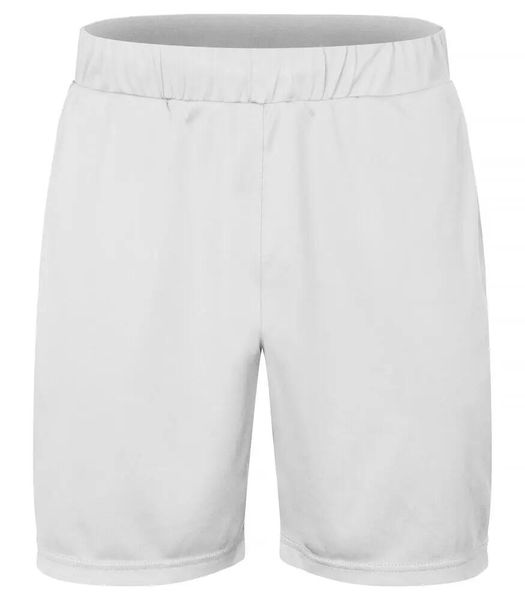 Clique Basic Active Shorts Junior 100% poliester biały – White. Białe szorty męskie CLIQUE, bez wzorów, z dzianiny, sportowe. Za 96.15 zł.
