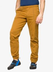 Spodnie wspinaczkowe męskie Ocun Jaws Pants. Brązowe spodnie materiałowe męskie Ocun, bez wzorów, z bawełny. Za 240.89 zł.