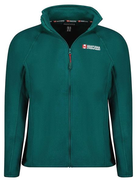 ANAPURNA Kurtka polarowa "Tonneau" w kolorze morskim rozmiar: S. Niebieskie kurtki męskie ANAPURNA, s, bez wzorów, z polaru, bez kaptura. Za 64.95 zł.