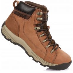 Męskie buty trapery trekkingowe brązowe CATERPILLAR CAT. Brązowe buty trekkingowe męskie CATerpillar, na zimę, bez zapięcia, trekkingowe. Za 429.00 zł.