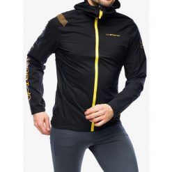 Kurtka do biegania męska La Sportiva Pocketshell Jacket. Czarne kurtki treningowe męskie La Sportiva, m, bez wzorów, do biegania. Za 774.99 zł.