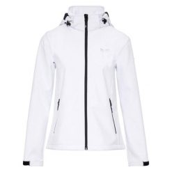 Damska kurtka Nordberg Soft Shell. Białe kurtki damskie NORDBERG, l, bez wzorów, z materiału, bez kaptura. Za 455.99 zł.