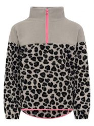 Zwillingsherz Bluza polarowa "Leo" w kolorze szarym rozmiar: M. Szare bluzy bez kaptura damskie Zwillingsherz, m, z polaru. Za 171.28 zł.