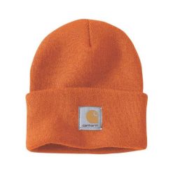 Czapka zimowa Carhartt Acrylic Watch Hat. Brązowe czapki zimowe damskie Carhartt. Za 68.74 zł.