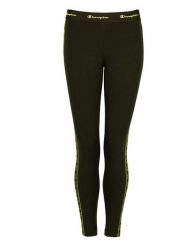 Legginsy fitness damskie. Zielone legginsy damskie CHAMPION, s, bez wzorów, z bawełny. Za 103.00 zł.