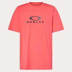 Koszulka rowerowa męska Oakley FREE RIDE RC różowa FOA405471-41I r M. Czerwone t-shirty sportowe męskie Oakley, m, z nylonu, bez ramiączek, na fitness i siłownię. Za 161.01 zł.