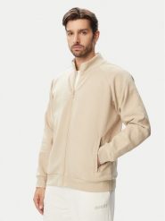 Guess Bluza Z6YQ18 K4964 Beżowy Regular Fit. Brązowe bluzy bez kaptura męskie Guess, m, z bawełny. Za 394.99 zł.