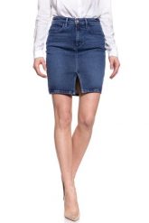 SPÓDNICA JEANSOWA WRANGLER MIDI PENCIL SKIRT SHADOW DANCES W2347096I. Niebieskie spódniczki damskie Wrangler, xs, bez wzorów, z jeansu, midi, ołówkowe. W wyprzedaży za 69.99 zł.