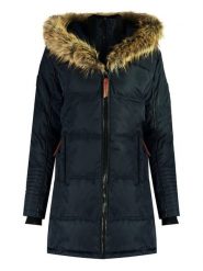 Canadian Peak Parka "Beauty" w kolorze granatowym rozmiar: XL. Niebieskie parki damskie Canadian Peak, xl, bez wzorów, z tkaniny. Za 272.31 zł.