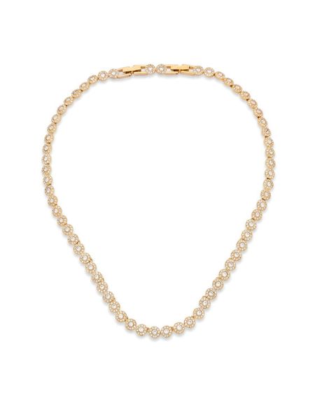 Swarovski Naszyjnik Una Angelic 5751560 Złoty. Żółte naszyjniki damskie Swarovski, złote. Za 1,053.99 zł.