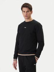 BOSS Bluza Iconic 50554836 Czarny Regular Fit. Czarne bluzy bez kaptura męskie Boss, m, z bawełny. Za 449.99 zł.