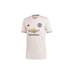 Koszulka piłkarska Manchester United 18/19. T-shirty damskie Adidas, xl, bez wzorów, bez kołnierzyka. W wyprzedaży za 239.99 zł.